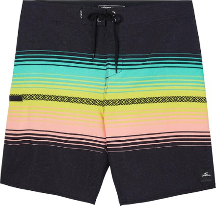 Hyperfreak Heat Stripe Line 19" Board Shorts - Men's