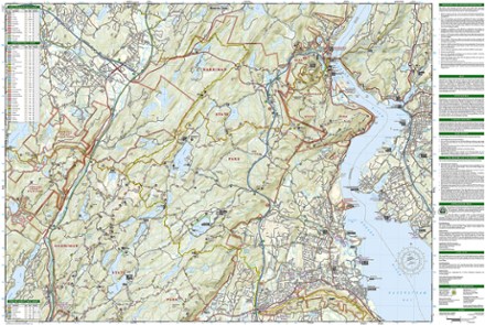 Harriman, Bear Mountain and Sterling Forest State Parks Trail Map