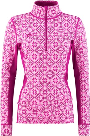 Rose Half-Zip Base Layer Top - Women's