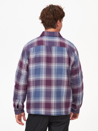 Ridgefield Heavyweight Sherpa-Lined Flannel Shirt Jacket - Men's