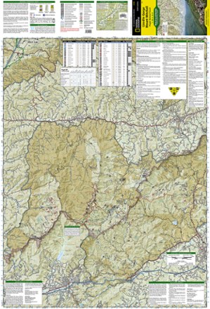 Linville Gorge / Mount Mitchell Topographic Map