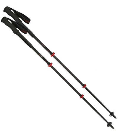 Carbon C3 Pro Compact Trekking Poles - Pair