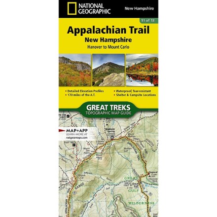 Appalachian Trail: New Hampshire Topographic Map Guide