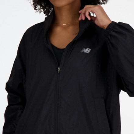 New balance women's ultralight packable jacket hot sale