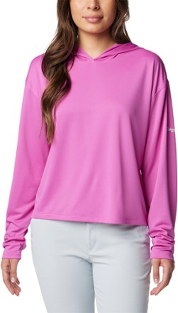 PFG Cropped Solar Stream Hoodie - Women's