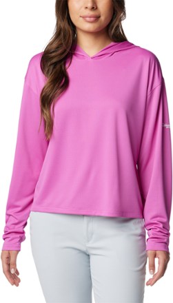 PFG Cropped Solar Stream Hoodie - Women's