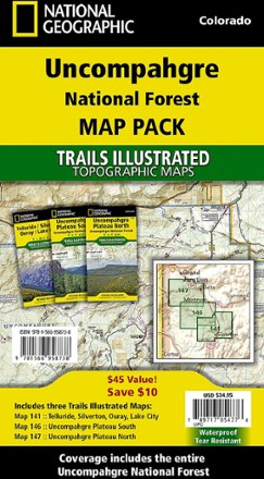 Uncompahgre National Forest Map Pack