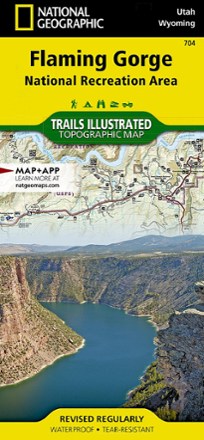 Flaming Gorge/Eastern Uintas Trail Map