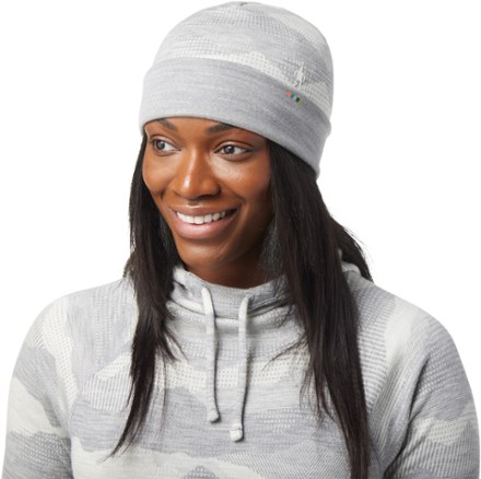 Merino 250 Reversible Pattern Cuffed Beanie