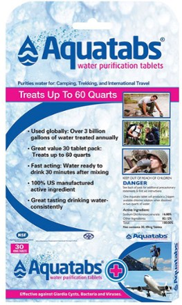 Water Purification Tablets - Package of 30