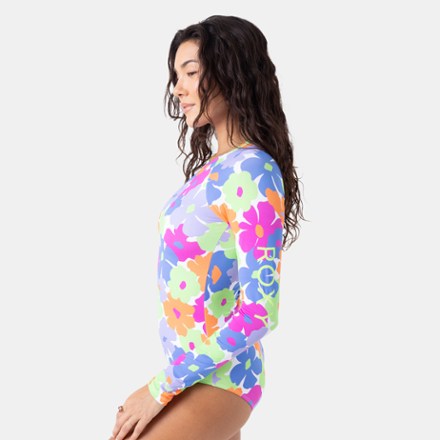 California Dreamin Long-Sleeve One-Piece Swimsuit - Women's