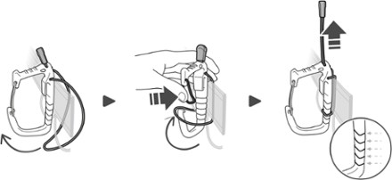 Caritool Evo Ice Screw Holder