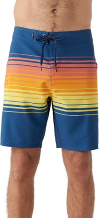 Hyperfreak Heat Stripe Line 19" Board Shorts - Men's