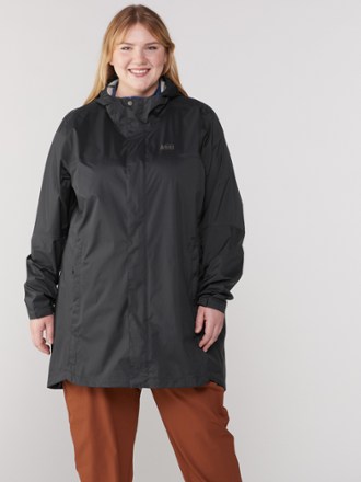 Rainier Long Line Rain Jacket - Women's