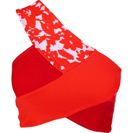 Patchwork Crop Swimsuit Top - Women's