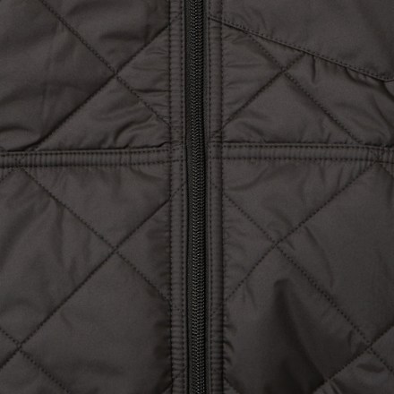 Diamond Quilted Insulated Bomber Hoody - Men's