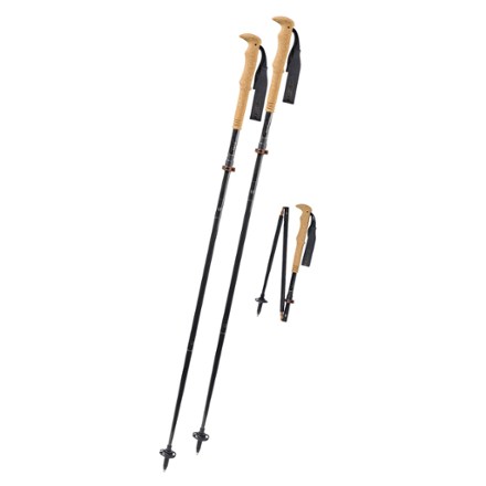 Carbon FXP4 Summit Vario Trekking Poles - Pair