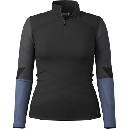 Intraknit Thermal Merino Colorblock Quarter-Zip Base Layer Top - Women's