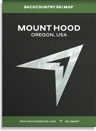 Backcountry Ski Map: Mount Hood, Oregon