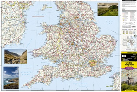 United Kingdom Adventure Travel Map