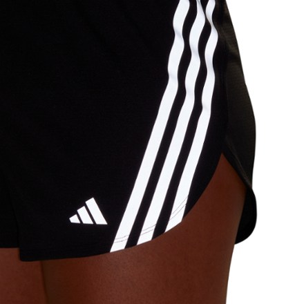 Run Icons 3-Stripes Low Carbon Running Shorts - Women's