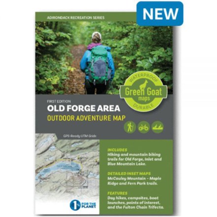 Old Forge Area Outdoor Adventure Map