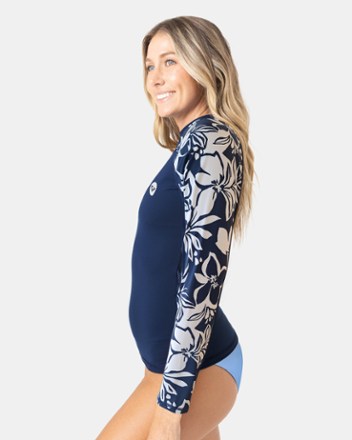 Oceanside Long-Sleeve Raglan Rashguard - Women's