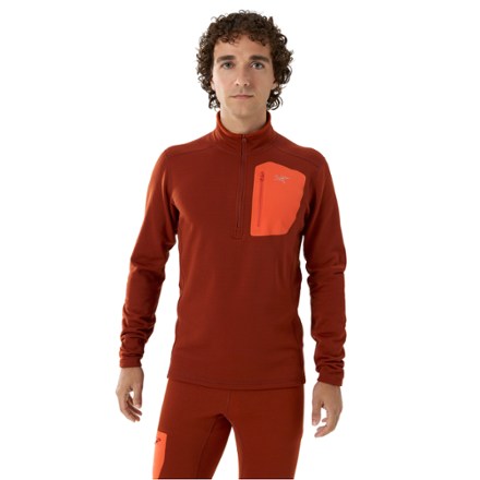 Rho Heavyweight Zip-Neck Base Layer Top - Men's