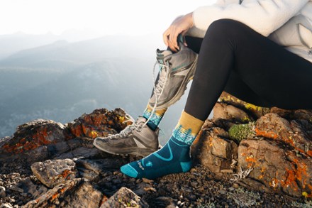 Northwoods Micro Crew Lightweight Hiking Socks - Women's