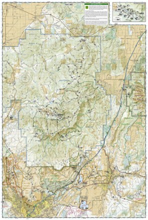 St. George Pine Valley Mountains Topographic Map