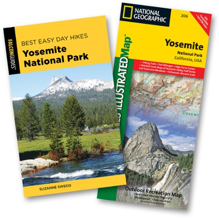 Best Easy Day Hikes Yosemite National Park - Guidebook and Trail Map Bundle