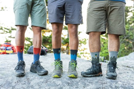 Number 2 Micro Crew Cushion Socks - Men's