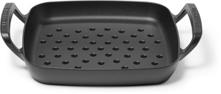 Alpine Outdoor Enameled Cast Iron Grill Basket - 12 in.