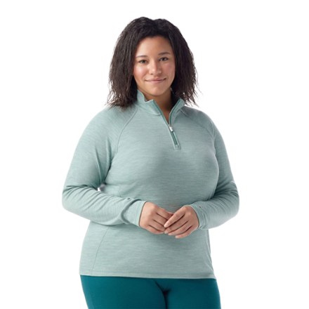 Classic Thermal Merino Quarter-Zip Base Layer Top - Women's