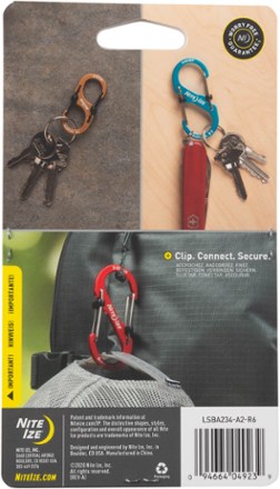 S-Biner Dual SlideLock Carabiners - Package of 3