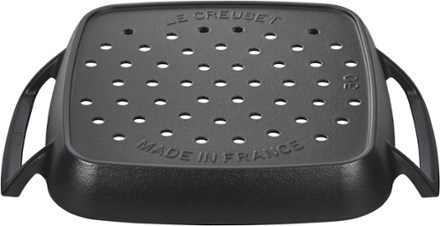 Alpine Outdoor Enameled Cast Iron Grill Basket - 12 in.