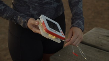 Solar String Area Light with Phone Charger