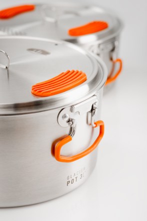 Glacier Stainless Base Camper Cookset - Medium