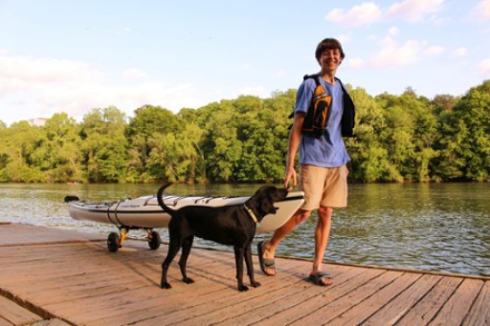 Stowable Kayak Airless Cart