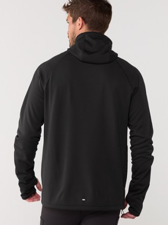 Own The Run Excite 3-Stripes Hoodie - Men's