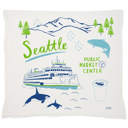 Seattle Tea Towel