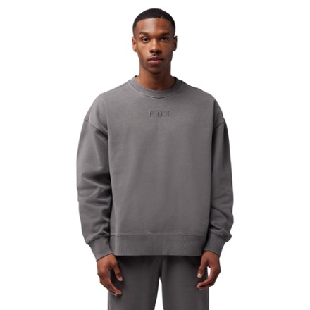 Oversized Fleece Crew Sweatshirt - Men's