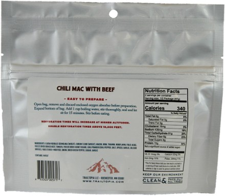 Chili Mac with Beef - 1 Serving