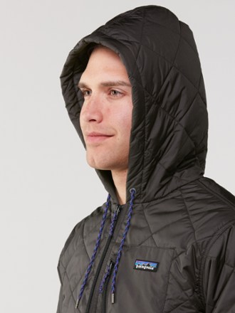 Diamond Quilted Insulated Bomber Hoody - Men's