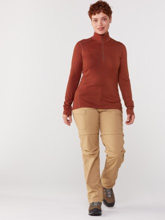 Midweight Base Layer Half-Zip Top - Women's