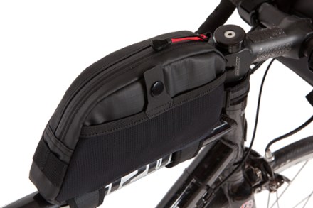 Commute Top Tube Stash Bag - Black Recycled