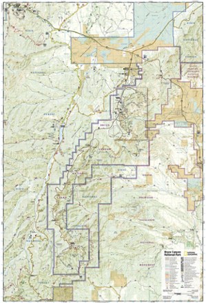 Bryce Canyon National Park Trail Map