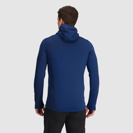 Vigor Grid Fleece Pullover Hoodie