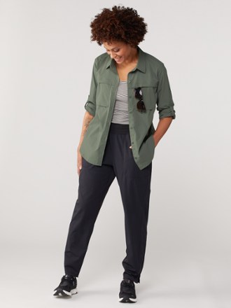 Sahara Solid Long-Sleeve Shirt - Women's