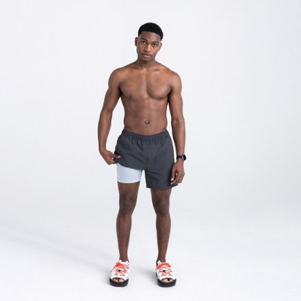 Go Coastal 2N1 Swim Trunks - Men's 7" Inseam